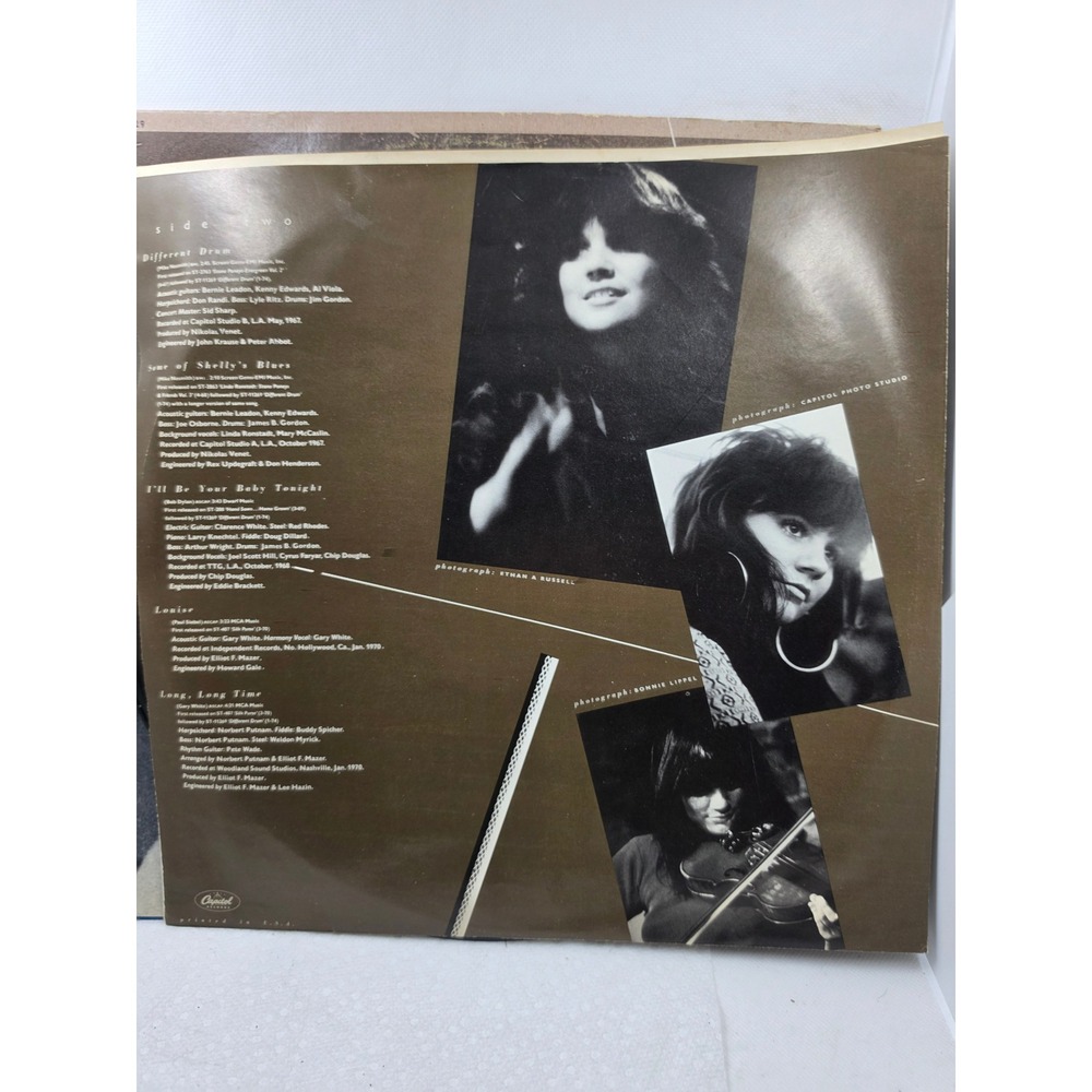 Linda Ronstadt A Retrospective Vinyl LP 2-Record Set Capitol SKBB-11629 1977 VG - Picture 10 of 10
